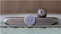 A Supply Guy Design - 6mm Medical Alert Symbol Metal Design Stamp - SGCH-431