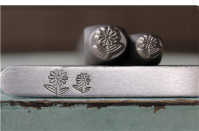 A Supply Guy Design - 6mm and 8mm Daisy Flower Metal Design 2 Stamp Set - SGCH-433432