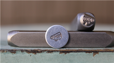 A Supply Guy Design - 6mm Cheer Megaphone Metal Design Stamp - SGCH-442