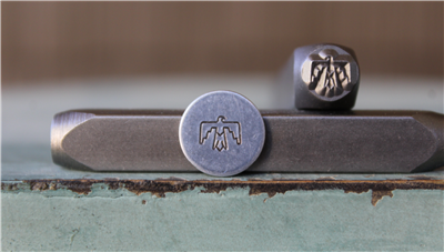 A Supply Guy Design - 6mm Southwest Thunderbird Metal Design Stamp - SGCH-445