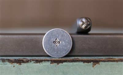 A Supply Guy Design - Simple Flower Marking Pattern Metal Design Stamp - SGCH-452
