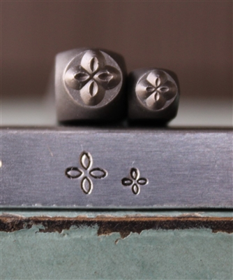 A Supply Guy Design - Simple Flower Marking Pattern Metal Design 2 Stamp Set - SGCH-453452