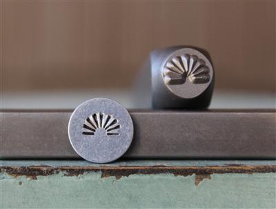 A Supply Guy Design - Indian Sunrays Metal Design Stamp - SGCH-455