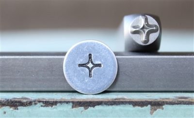 Brand New Supply Guy Design - 5mm Northern Twinkle Star Metal Design Stamp - SGCH-467