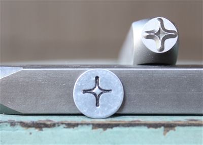 Brand New Supply Guy Design - 7mm Northern Twinkle Star Metal Design Stamp - SGCH-468