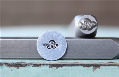 Brand New Supply Guy Design - 6mm Snake Metal Design Stamp - SGCH-470