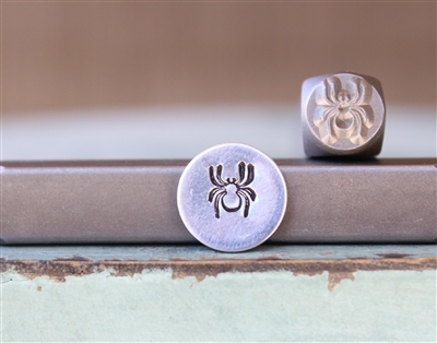 Brand New Supply Guy Design - 6mm Spider Insect Metal Design Stamp - SGCH-478