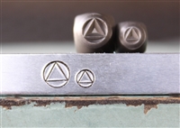 Brand New Supply Guy Design - 4mm/6mm Recovery Symbol Metal Design 2 Stamp Set - SGCH-490491