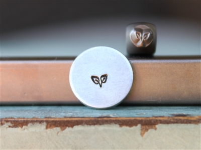 Brand New Supply Guy Design - 3mm Twin Leaves Metal Design Stamp - SGCH-503