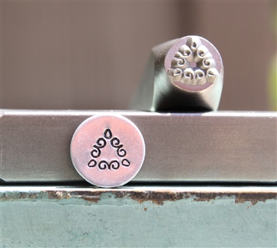 A Supply Guy Design - 8mm Southwest Marking 7 Metal Design Stamp - SGCH-533