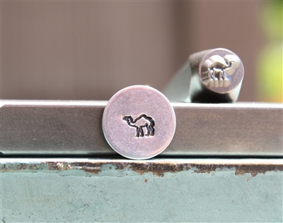 A Supply Guy Design - 5mm Camel Metal Design Stamp - SGCH-536
