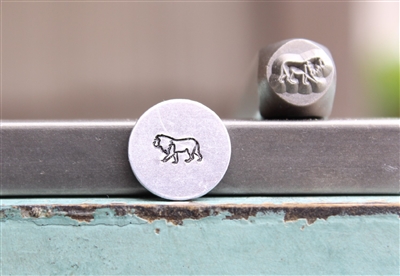 Supply Guy Design - 6mm Lion Metal Design Stamp - SGCH-541