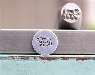 Supply Guy Design - 8mm Lion Metal Design Stamp - SGCH-542