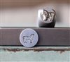 Brand New Supply Guy Design - 8mm Standing Horse Metal Design Stamp - SGCH-573