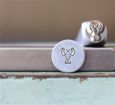 Brand New Supply Guy Design - 6mm Lobster Metal Design Stamp - SGCH-588