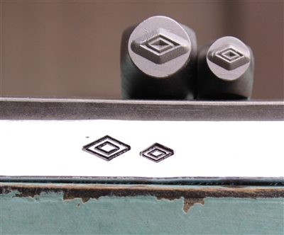 A Supply Guy Design - 7mm and 5mm Southwest Medicine Man Eye Symbol Metal Design 2 Stamp Set - SGCH-59423