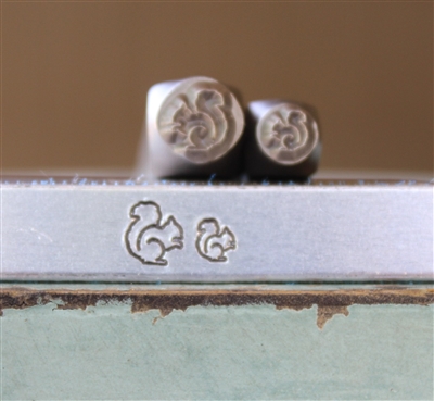 Brand New Supply Guy Design - 6mm and 4mm Squirrel  Metal Design 2 Stamp Set - SGCH-596597