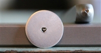 A Supply Guy Design - Mini Heart Metal Design Stamp - SGCH-77