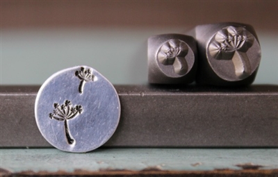 Brand New Supply Guy Design - Dandelion Flower and Puff Metal Design Stamp Set - SGCH-8485