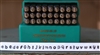 3mm Cinnamon Cake Font Alphabet Letter Lowercase Stamp Set - SGCH-CCL3MM