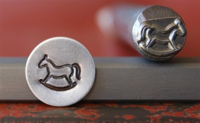 Rocking Horse Metal Design Stamp - SGDK-15