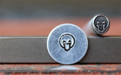 Emoji Face - Kidding Metal Design Stamp - SGEM-11