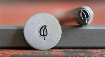 Leaf Metal Design Stamp - SGF-30
