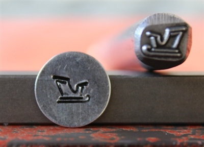 Holiday Christmas Sleigh Metal Design Stamp - SGHOL16