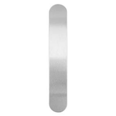 Aluminum 1" Bracelet Metal Stamping Blank - 5 Pack - SGIAD124124-5R