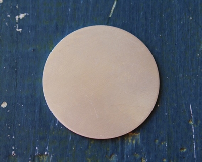 Aluminum 1 1/2" Circle Metal Stamping Blank - 10 Pack - SGIAD12481