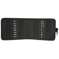 32 Slot Metal Stamp Storage Pouch - SGLPSCASE