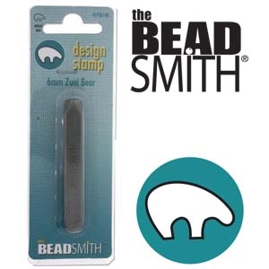 Beadsmith Bear Metal Design Stamp - SGLPSD100