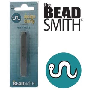 Beadsmith Snake Metal Design Stamp - SGLPSD101