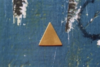 Brass 19mm x 19mm Triangle Metal Stamping Blank - 5 Pack - SGMSB-2020