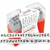 Impress Art 2.5mm Scarlet Signature Font Uppercase Metal Letter Alphabet Stamp Set - SGSC1218-2.5MM