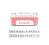 Impress Art 3mm Melody Font Uppercase Metal Letter Alphabet Stamp Set - SGSC1227A-3MM