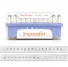 Impress Art 3mm Heartbreaker Font Lowercase Metal Letter Alphabet Stamp Set - SGSC1331-3MM