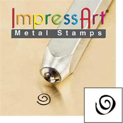 Impress Art Boogie Swirl Metal Design Stamp - SGSC1510-N-3MM
