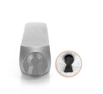 Impress Art Large Key Hole Metal Design Stamp - SGSC1512-C-9.5MM