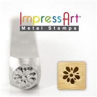 Impress Art Gardenia Metal Design Stamp - SGSC1514-C-6MM