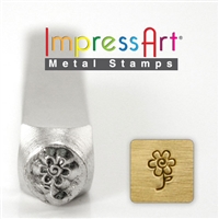 Impress Art Flower Metal Design Stamp - SGSC1514-H-6MM
