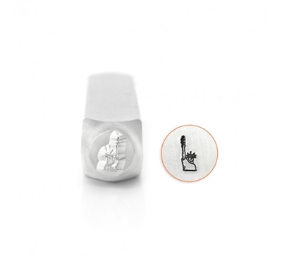 Impress Art Statue of Liberty Metal Design Stamp - SGSC1525-N-6MM