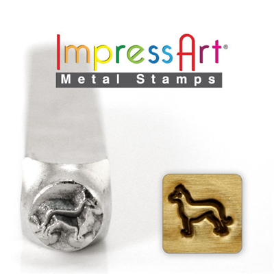 Impress Art German Shepherd Metal Design Stamp - SGSC156-AF-6MM