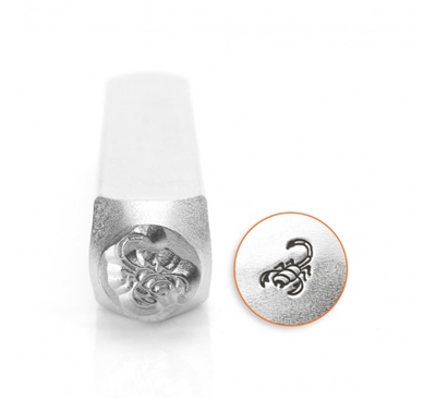Impress Art Scorpion Metal Design Stamp - SGSC156-AK-6MM