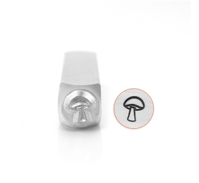 Impress Art Mushroom Metal Design Stamps - SGSC156-BK-6MM