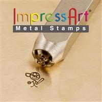 Impress Art Mikey Boy Metal Design Stamp - SGSC159-P-6MM