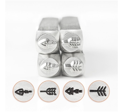 Impress Art Arrow (4 Pack) Metal Design Stamp Set - SGSC15K-AT-4PC