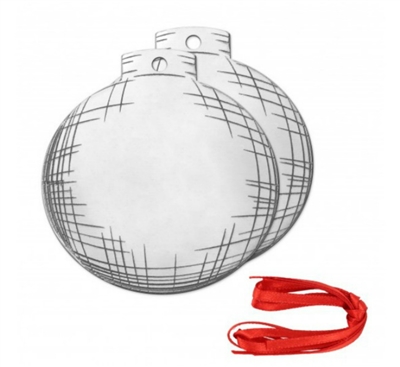 Impress Art Aluminum DIY Ball Ornament Project Kit Metal Stamping Blank - SGSCK010