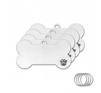 Impress Art Aluminum DIY Pet Tag Project Kit Metal Stamping Blank - SGSCK013