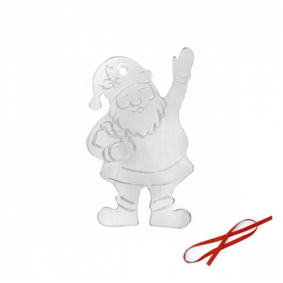 Impress Art Aluminum DIY Santa Ornament Project Kit Metal Stamping Blank - SGSCK019